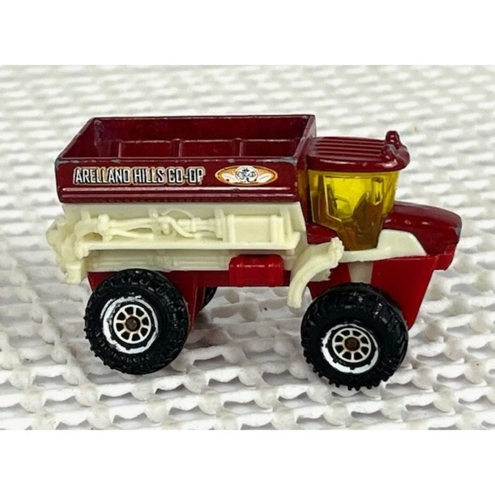 2012 Matchbox Sowing Machine Arland hills co-op MB 853™ DARK RED-EUC‎